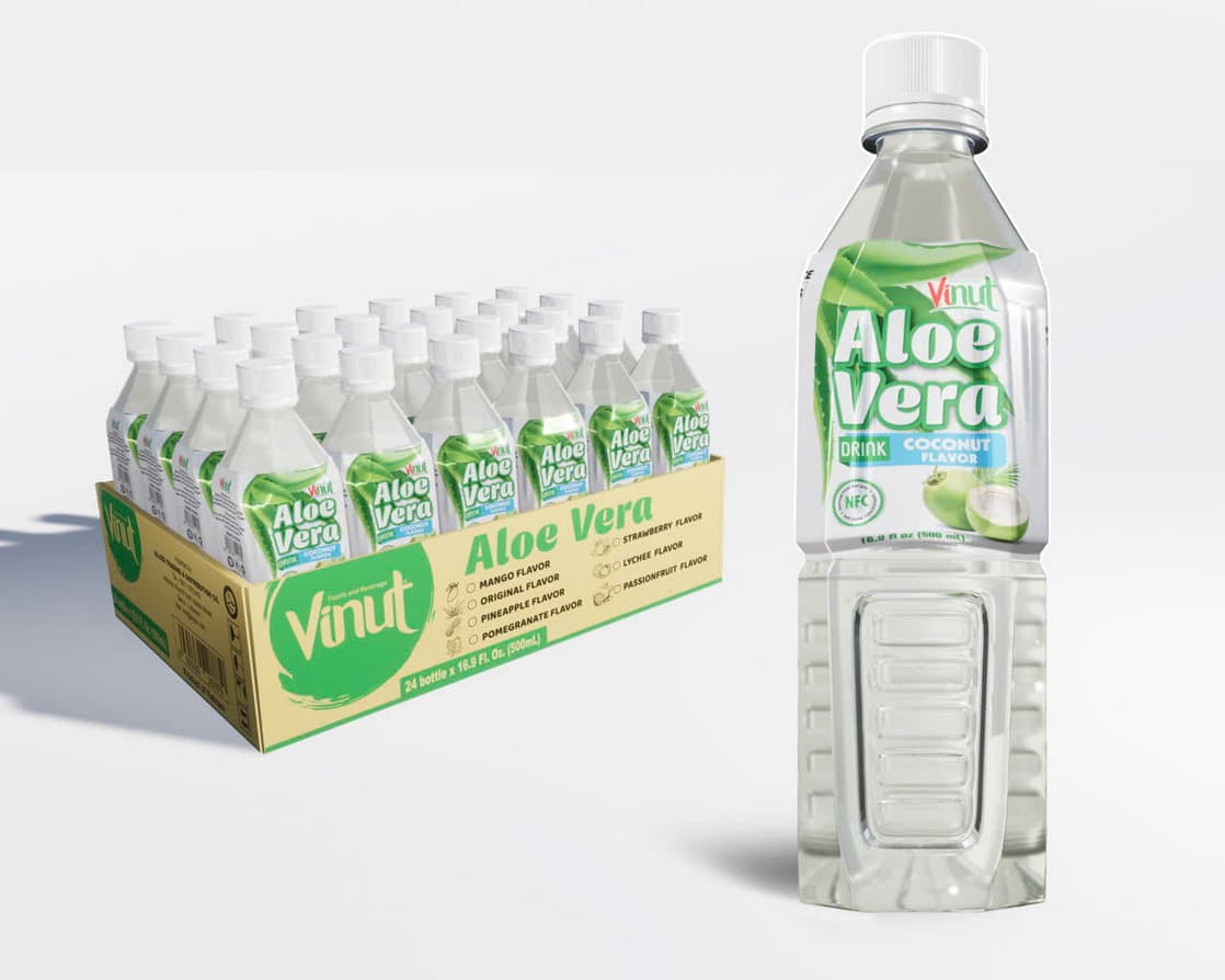 VINUT アロエベラドリンク ココナッツフレーバー 500ml