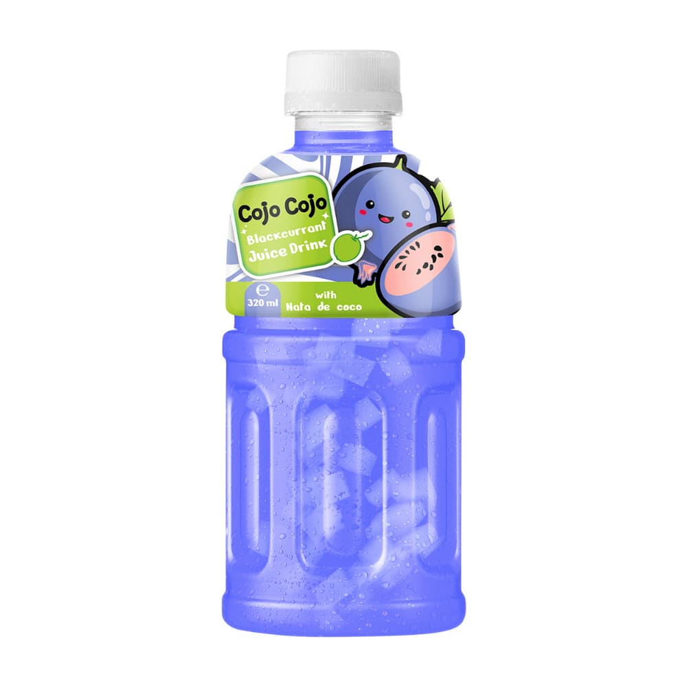 VINUT ブラックカラントジュースドリンク ナタデココ入り 320mL PETボトル