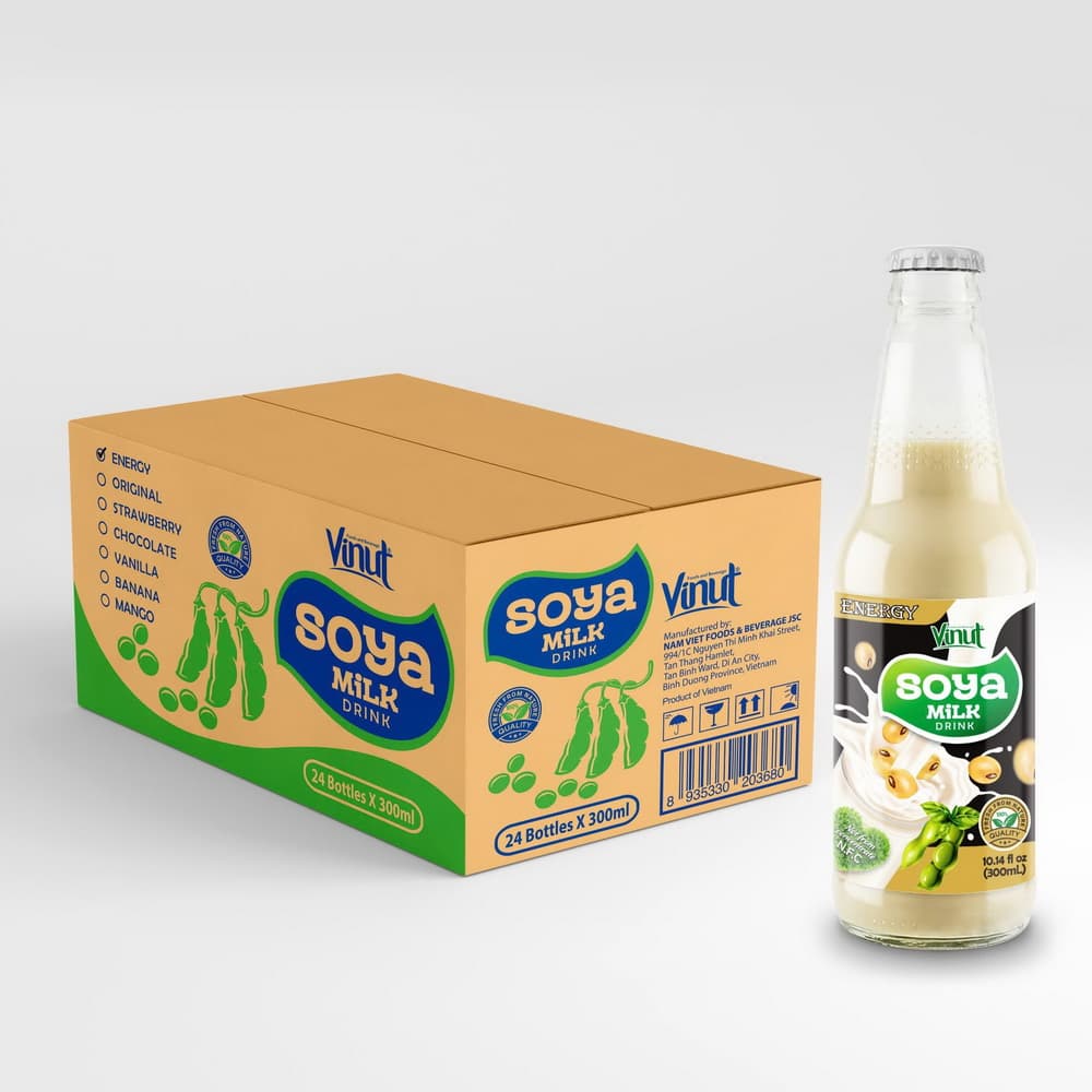 VINUT 豆乳飲料 エナジー ガラス瓶 300mL