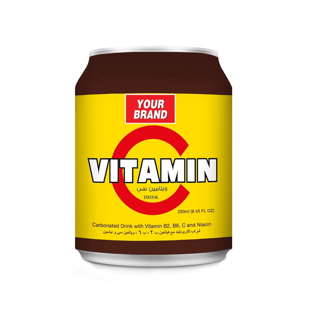 VINUT ビタミンCドリンク 炭酸飲料 250mL ショート缶